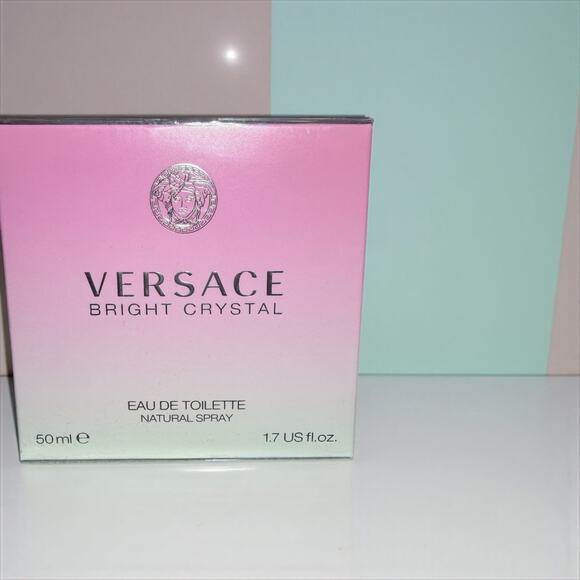 Versace Bright Crystal Eau de Toilette – 50ml Sealed New Box / 1.7 fl oz - Picture 3 of 3